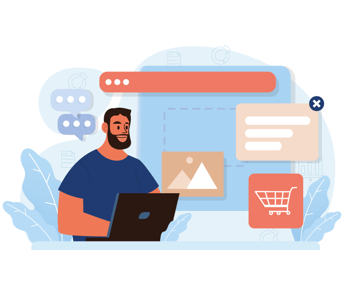création site eCommerce support client